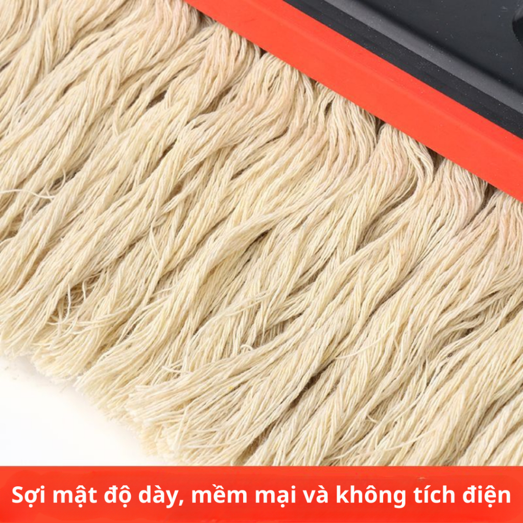 Chổi Lau Bụi Ô Tô Cao Cấp Sợi Siêu Mềm Không Xước Sơn, Dùng Lau Xe Lau Nhà Nhanh Sạch