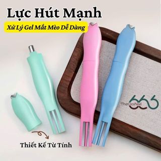 Nam Châm Hơ Mắt Mèo 3 Trong 1 - Bút Nam Châm Tạo Hiệu Ứng Trái Tim Mặt Trăng Siêu Mạnh Cho Tiệm Nail THEGIOINAIL666