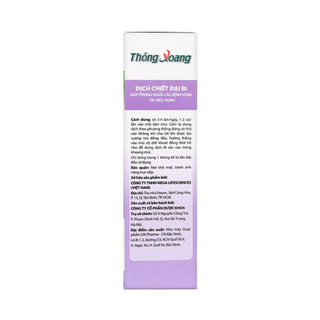Thông Xoang Eugica (15ml) xịt thảo dược hỗ trợ viêm mũi xoang