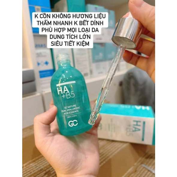Serum Phục Hồi Dưỡng Da Căng Bóng Chuyên Sâu Vitamin B5 + HA GC Nature Hàn Quốc Lọ 100mL-ThyLee