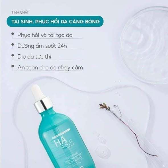 Serum Phục Hồi Dưỡng Da Căng Bóng Chuyên Sâu Vitamin B5 + HA GC Nature Hàn Quốc Lọ 100mL-ThyLee