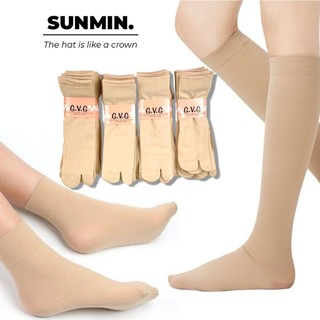 Tất Vớ Da Nữ Chống Nắng Siêu Mịn 3 Loại Ngắn Gót/Gối/Đùi Tất Che Khuyết Co Giãn 4 Chiều Thoáng Khí