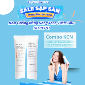 Kem Chống Nắng Nâng Tone, Kiềm Dầu DR.PEPTI UV PLUS TONE-UP SUN SCREEN / SPF 50+ PA++++ 50ml-ThyLee