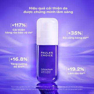 Tinh chất khởi sinh Paula’s Choice NAD+ CellularYouth Longevity Serum 30ml 2250