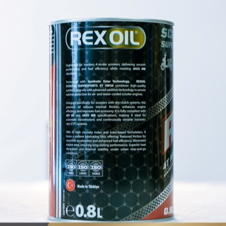 Dầu Nhớt Rexoil SuperSport Scooter 5W30 Dành Cho Xe Tay Ga