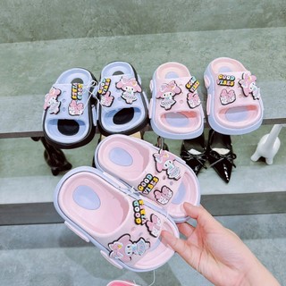 MẪU MỚI Dép Lê Siêu Nhẹ EVA Đế Cao 2Cm Stick Melody Đáng Yêu Cho Bé Gái K184