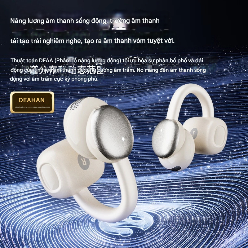 Tai nghe bluetooth Philips TAT4469 thiết kế kẹp tai, kết nối 10s, Chip Bluetooth 5.3 | BigBuy360 - bigbuy360.vn