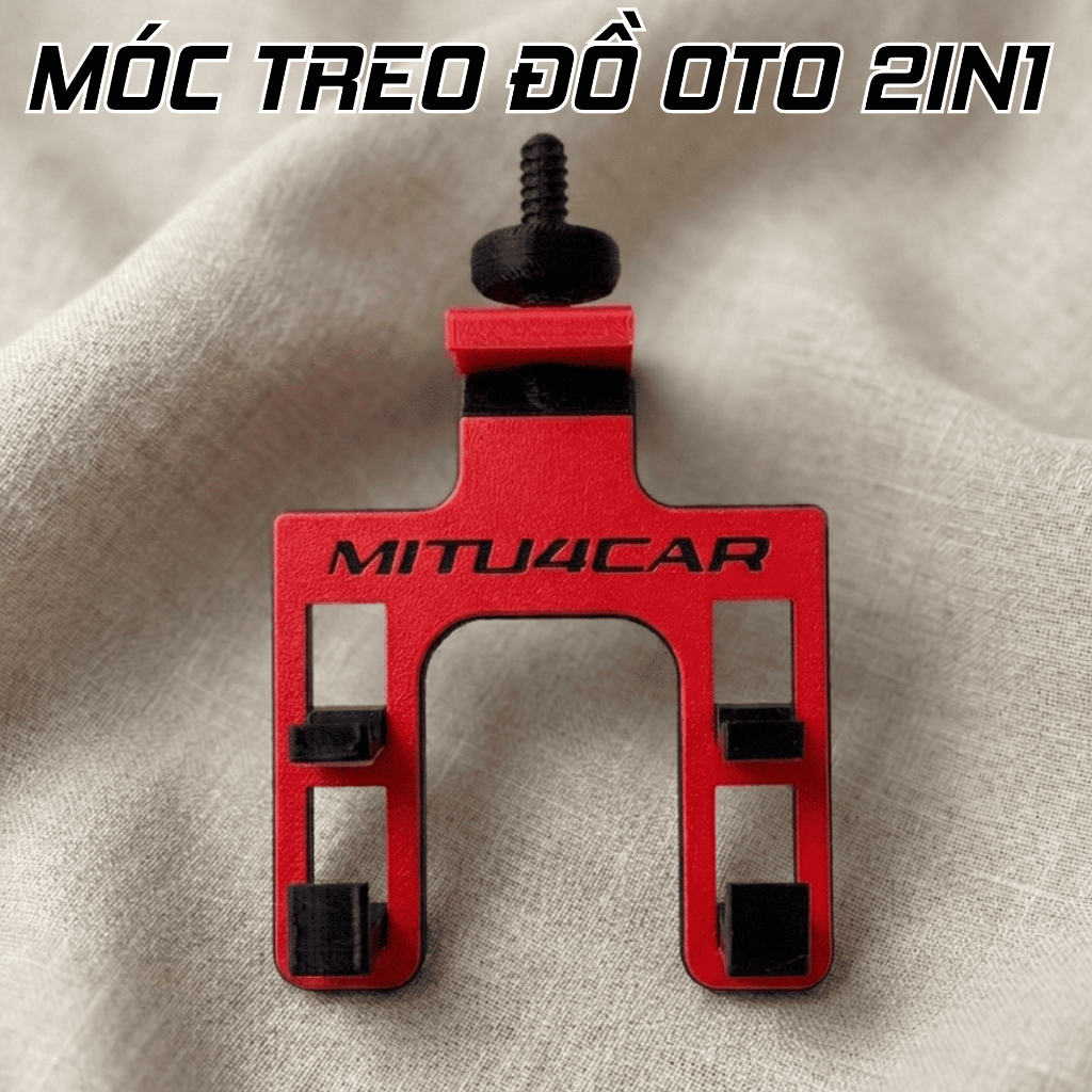 Móc Treo Đồ Ô Tô Sau Ghế 2in1 - Treo Túi & Đỡ Điện Thoại Đa Năng Chịu Lực Tốt - Phụ Kiện Nội Thất Ô Tô Tiện Ích