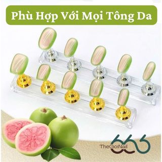 Sơn Gel Mắt Mèo Dirse Xanh Ổi Ánh Hồng – Hiệu Ứng Cat Eye 3D Kim Cương Siêu Sáng Chuẩn Style Hàn Quốc THEGIOINAIL666