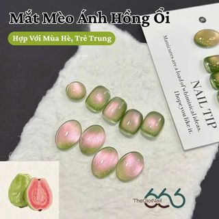 Sơn Gel Mắt Mèo Dirse Xanh Ổi Ánh Hồng – Hiệu Ứng Cat Eye 3D Kim Cương Siêu Sáng Chuẩn Style Hàn Quốc THEGIOINAIL666