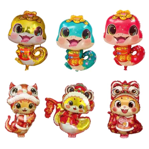 Bóng Bay Hình Con Rắn – Bong Bóng Cầm Tay Con Rắn Trang Trí Sinh Nhật, Thôi Nôi Cho Bé Mẫu Mới BB6