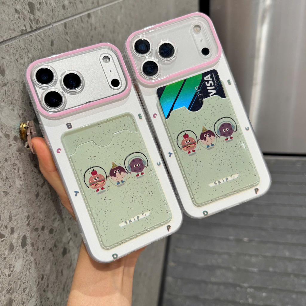 Case iPhone Ốp Ví Đựng Thẻ Cute Kawaii Hình Hello Kitty / Hoạt Hình - Nắng Case