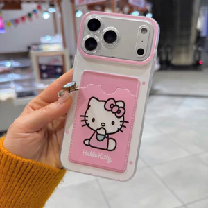Case iPhone Ốp Ví Đựng Thẻ Cute Kawaii Hình Hello Kitty / Hoạt Hình - Nắng Case