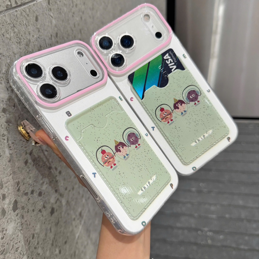 Case iPhone Ốp Ví Đựng Thẻ Cute Kawaii Hình Hello Kitty / Hoạt Hình - Nắng Case