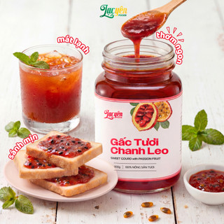 Gấc Tươi Chanh Leo Lạc Yên Foods - Cốt Dùng Pha Nước Giải Khát Kết Hợp Panna Cotta Làm Món Ăn Vặt