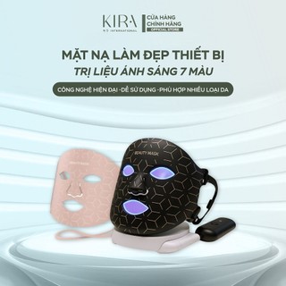 Mặt nạ làm đẹp thiết bị trị liệu ánh sáng 7 màu, thiết bị làm đẹp mặt nạ ánh sáng LED silicon