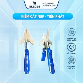Kìm Cắt Nẹp Tiến Phát, Kìm Cắt Góc Nẹp Điện (Máng Ghen), Có thước đo góc - KCN -thietbidienelec68