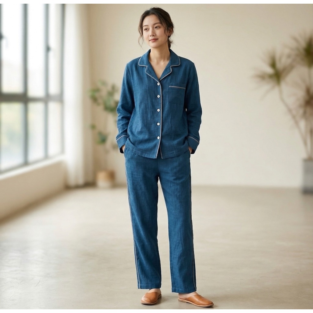 VẢI XÔ 2 LỚP MÀU XANH CỔ VỊT - CHẤT MỀM, MÁT, THẤM HÚT - MAY BỘ ĐỒ, VÁY, VỎ GA /GỐI...