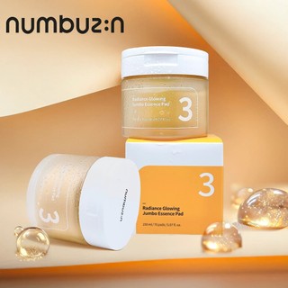 numbuzin No.3 Miếng pad essence cấp ẩm & làm sáng da Radiance Glowing 70 miếng