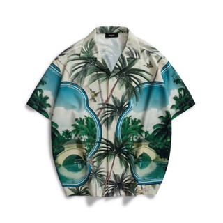 Áo sơ mi TROPICAL FRAME SHIRT chính hãng Mikenco |TẶNG HỘP ÁO|