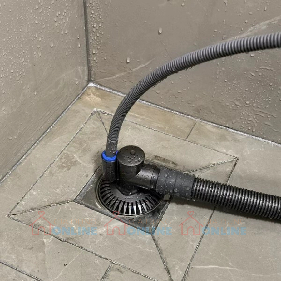 Bộ xả sàn thoát nước 3 nhánh trong 1 cho máy giặt, chậu rửa, lọc nước chống tràn ngăn mùi hôi...