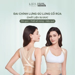 Đai Chỉnh Tư Thế Lưng – Chống Gù Lưng, Cổ Rùa, Mở Vai Thon Dáng, Chất Liệu Su Đúc Tàng Hình
