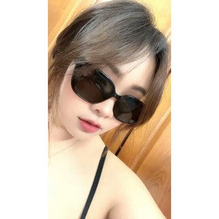Kính Râm Nam Nữ Cao Cấp Gọng Vuông, Kính Mát Chống Tia UV Thời Trang Hot Trend
