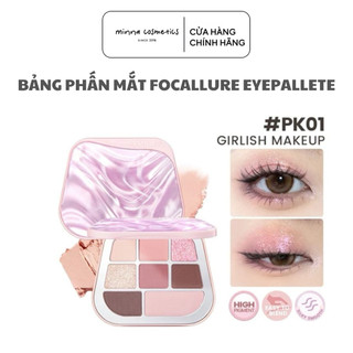 [Focallure] Bảng Phấn Mắt 8 Ô Focallure 8 Pan Pressed Powder Palette