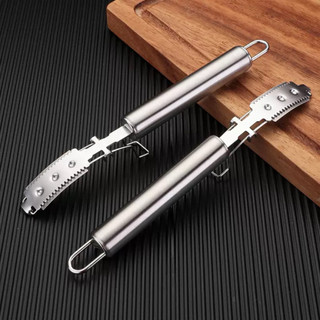 Dao cạo lông heo  inox tiện lợi – cạo nhanh, không bắn vảy – dụng cụ nhà bếp đa năng”