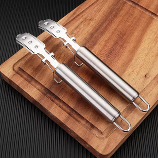 Dao cạo lông heo  inox tiện lợi – cạo nhanh, không bắn vảy – dụng cụ nhà bếp đa năng”