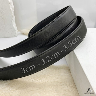 Thắt lưng nam bán rời không kèm mặt bản dây 3.2cm và 3,5cm dùng cho khóa bấm lỗ hoặc đầu lăn