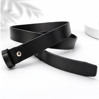 Dây lưng nam da bò miếng không kèm mặt dùng cho khoá lỗ bản dây 3,2cm thatlungvidanamnu