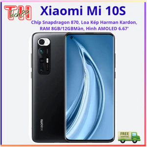 Điện Thoại Xiaomi Mi 10S 5G – Snapdragon 870, Màn AMOLED 90Hz, RAM 8/12Gb/256GB, Camera 108MP, NFC