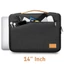 Túi laptop chống sốc kích thước 14 Inch, 15,6 Inch 3 ngăn chống nước thương hiệu William POLO (HOPE3)
