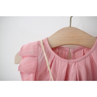 Váy bé gái babydoll tai thỏ 9th-4 tuổi phong cách Hàn Quốc tặng kèm túi D1290 Bí Ngô Nhỏ