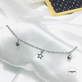 [Có giao hỏa tốc] Lắc tay Titan nữ xinh xắn LINDO không đen, không gỉ