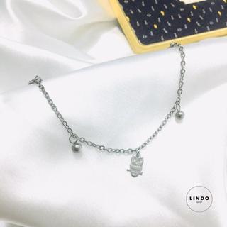 [Có giao hỏa tốc] Lắc tay Titan nữ xinh xắn LINDO không đen, không gỉ