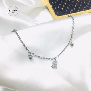 [Có giao hỏa tốc] Lắc tay Titan nữ xinh xắn LINDO không đen, không gỉ