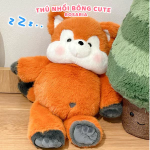 Gấu bông cáo cam size 40cm siêu dễ thương – thú nhồi bông mềm mịn cao cấp, quà tặng bạn gái đáng yêu