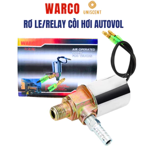 Rơ Le/Relay Còi Hơi, Bút Xông Còi Hơi - WARCO / Thổ Nhĩ Kỳ -Autovol 12/24V