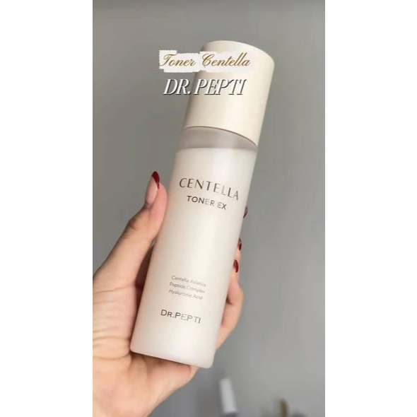 Nước Hoa Hồng Dưỡng Da Cấp Ẩm, Căng Bóng Dr.Pepti Centella Toner Ex 180ml-ThyLee