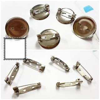 10 đế Kim băng làm hoa cài áo, huy hiệu - Nguyên liệu Handmade