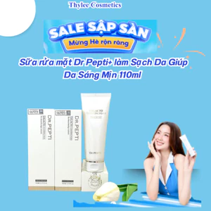 Sữa Rửa Mặt Tạo Bọt Dr.Pepti Galacto Cleansing Foam làm Sạch Da Giúp Da Sáng Mịn 110ml-ThyLee