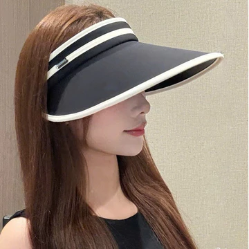 Mũ rộng vành đi biển chống nắng MARY nón lưỡi trai vành rộng nửa đầu nữ thời trang mùa hè
