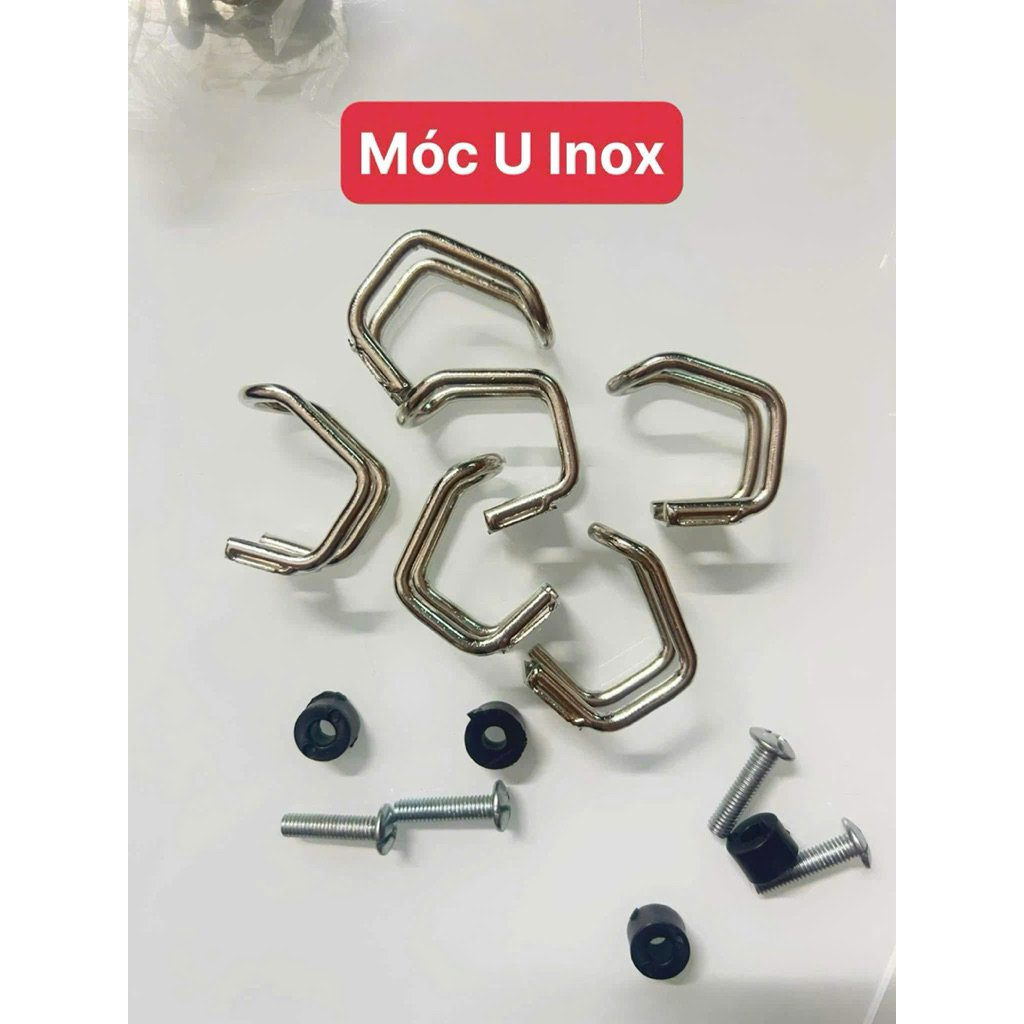 Móc cheo đồ xe máy .ty tan.inox móc u.móc câu.móc gạt