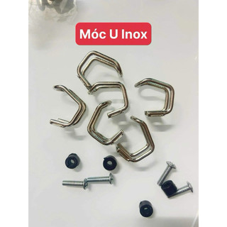 Móc cheo đồ xe máy .titan.inox móc u.móc câu.móc gạt