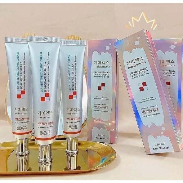 Kem dưỡng mờ nám Melasma-X 3D Whitening Clinic Renewal Cream mờ thâm nám nhập khẩu chính hãng-Thylee