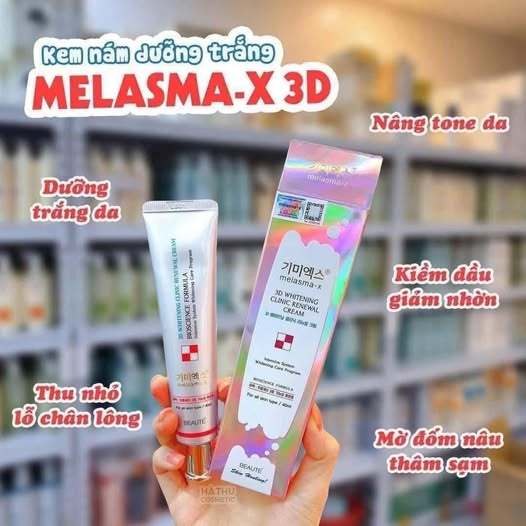 Kem dưỡng mờ nám Melasma-X 3D Whitening Clinic Renewal Cream mờ thâm nám nhập khẩu chính hãng-Thylee