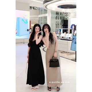 VÁY LỤA 2S DÁNG DÀI HOT HIT