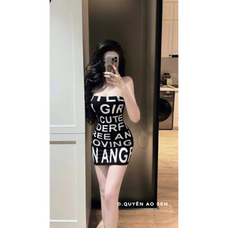 VÁY BODY CUP CHỮ HOT HIT ĐƠN GIẢN MÀ XINH